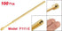 uxcell 100 Pcs Spring Load Spear Tip Test Probes Pins 1.3mm Diameter...