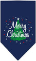 Mirage Pet Products Scribble Merry Christmas Screen Print Bandana for Pets, Small, Yellow...