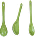 3 sets of 8 Color Porcelain Egg Spoons Ceramic Spoons 4.7 inch Coffee Dessert Yogurt Tea Milky Tea (16 pcs)...
