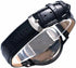MINILUJIA LED Touch Screen Watch Unique Cool Watch Meteor Shower/Wish Tree Brain/Universe Milky Way/Simple Black Dial Watch with Soft Leather Stra...