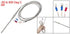 uxcell Measuring Range -50 to 500 Deg C Temperature Sensor Probe PT100...