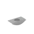 12pcs M8 Solid Half Moon Nuts Washer Spacer Furniture Hardware Accessories for Furniture Connect (Length 27mm x Width 14mm), Silver...