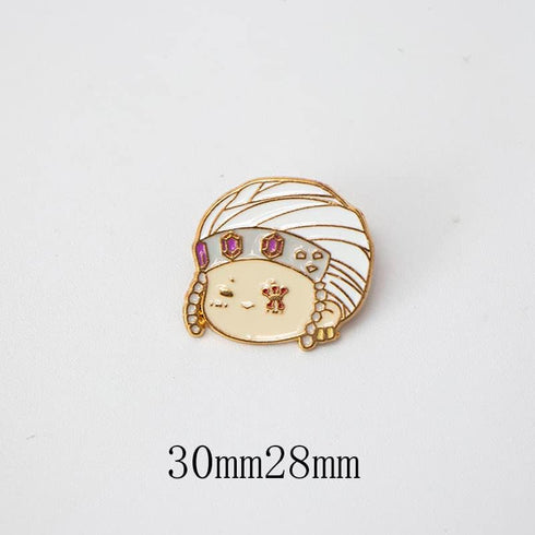 Demon Brooch Anime Cosplay Pins Slayer Mental Cute Kamado Nezuko Accessories 17pcs...