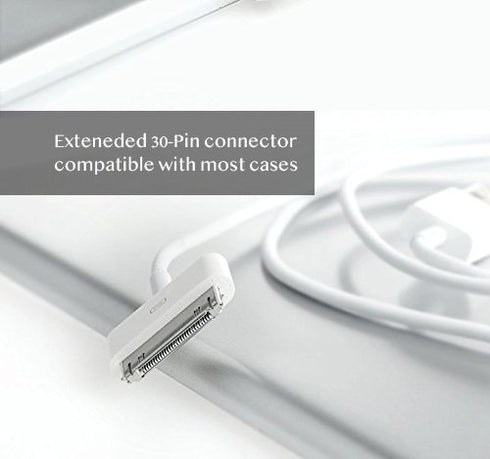 30 Pin Cable for iPhone 4s, USB Charging and Cable Sync Dock Connector Data Cable for iPhone 4/ 4s, iPhone 3G/3Gs, iPad 3/2/ 1,iPod Classic iPod T...
