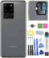 Galaxy S20 Ultra Back Cover Glass Housing Door Replacement for Galaxy S20 Ultra 5G with Tools (Cosmic Gray)...
