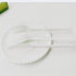 Certified Compostable Assorted Cutlery, 6.5 Inch Heavy Duty Disposable Utensils, White, 24 Count (8 Forks + 8 Spoons + 8 Knives)...