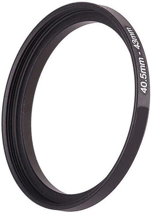 40.5mm Lens to 43mm Camera Lens Adapter,40.5mm to 43mm Filter Step-Down Ring Adapter Ring,Compatible with All 43mm UV,CPL,ND,Lens Hood,Threaded Le...