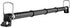 Car Clothes Hanger Bar, Adjustable Telescoping Bar Vehicle Clothing Rack with 3 sections of Non-Slip Grips Dividers for Travel, Expandable 33" to ...