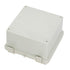 Zulkit Junction Box ABS Plastic Dustproof Waterproof IP65 Electrical Boxes Hinged Shell Outdoor Universal Project Enclosure with 2 Cable Glands 5....