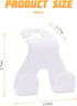 Car Seat Headrest Hook, 4 Pack Purse Hooks for Auto, 2 in 1 Durable Seat Back Hanger, Storage Organizer Phone Holder for Automotive Interior, Univ...