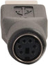 C2G Legrand USB to PS/2 Adapter, Male to Female USB to Playstation 2 Adapter to Use as USB Mouse to PS/2 Adapter, Black USB to PS/2 Keyboard Adapt...