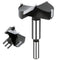 2-3/8 Inch Carbide Forstner Drill Bit, Carbide Tipped Forstner Bit for Hard Wood, Wood Drilling Bit Woodworking Hinge Cutter Tool Kits for Wood Pl...