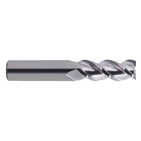 YG-1 28565TC Carbide Alu-Power End Mill, 3 Flute, 45 Degree Helix, Regular Length, Square, TiCN Finish, 2" Length, 3/16"...