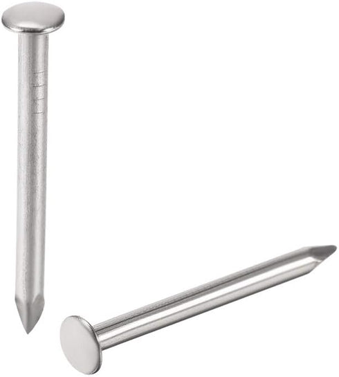 uxcell Small Tiny Hardware Nails Carbon Steel 1.4X16mm(DxL) for DIY Decorative Wooden Boxes Accessories Silver Tone 200pcs...