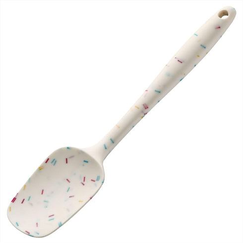 SiXi Silicone Spoon Shovel Heat Resistant One Piece Design Seamless Nonstick Spoon Flexible Scraper Baking Mixing Tool Kitchen Restaurant Cooking ...