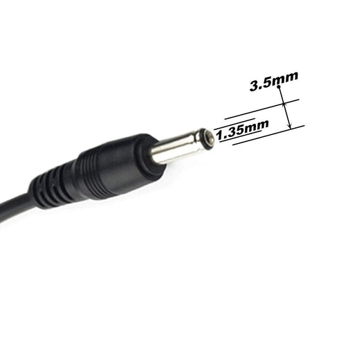 3pcs Extension Cable USB to DC Cable - 5V USB 2.0 Port Male to DC 5V Male 3.5mm x 1.35mm Power Cord Black 100cm(3.3ft)...