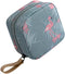 Beavorty Canvas Wallet for Women Cosmetic Bag Womans Wallets Flamingo Makeup Bag Small Makeup Bag Mini Cosmetic Bag for Women Girls Water Proof Sk...