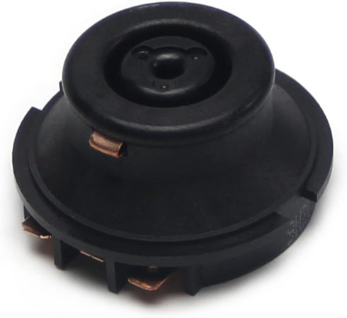 Fielect 1pc Electric Kettle base Coupler Connector, Temperature Control Tip Top Base Socket Black 220V...