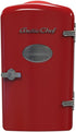 ARCTIC CHEF RMIS129RED Mini Compact Refrigerator-Red, 0.14 Cubic Feet...