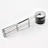 Stainless Steel 5 Wheel Pastry Cutter, Adjustable Baking Cutter Roller, Cookie Dough Cutter Divider, Pizza Slicer, 9.0x2.0 inches, 0.2 kg...