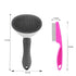 Self Cleaning Slicker Brush - Dog Cat Bunny Pet Grooming Shedding Brush - Easy to Remove Loose Undercoat - Pet Massaging Tool Suitable for Pets wi...