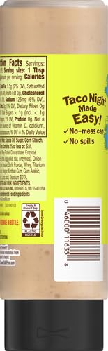 Old El Paso Taco Sauce, Zesty Ranch Sauce, Squeeze Bottle, 9 oz....