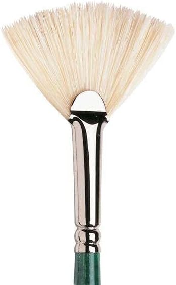 Winsor & Newton Winton Hog Bristle Brush-Fan #5...