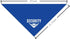 Security Dog Bandana, Dog Bandana, Blue Pet Dog Scarf Accessories, Pet Dog Triangle Scarf, Funny Cute Dog Bandana, Dog Bandana for Small Medium La...
