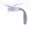Ergo Spout mason jar pitcher, mason jar pour spout lid, pancake maple syrup dispenser, salad dressing dispenser (REGULAR MOUTH, White)...