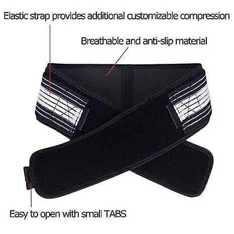 AuFlex™ Sciatica Pain Relief Belt - Flexi Back Belt- Lower Back Support Brace for Men and Women - Pelvic Support Belt - Trochanter Belt - Lumbar H...