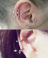 Longita Septum Rings Septum Jewelry 16g 18g Septum Ring Septum Piercing 20g Horseshoe Earring Hoop Lip Ring Silver Black Gold...