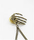 Halloween Skull Hand Brooch Pin for Cosplay Halloween Costume Accessories Skull Pins Halloween Gifts for Women Girls Skull Brooch Chain for Men...