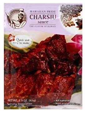 Hawaiian Pride Char Siu Sauce 2.9 oz bag (Pack of 4 Bags)...