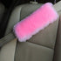 Soft Faux Car Seat Belt Cover Pad,Car Safety Seat Belt Strap Shoulder Pad for Adults and Children,Suitable for Car Seat Belt,Backpack,Shoulder Bag...