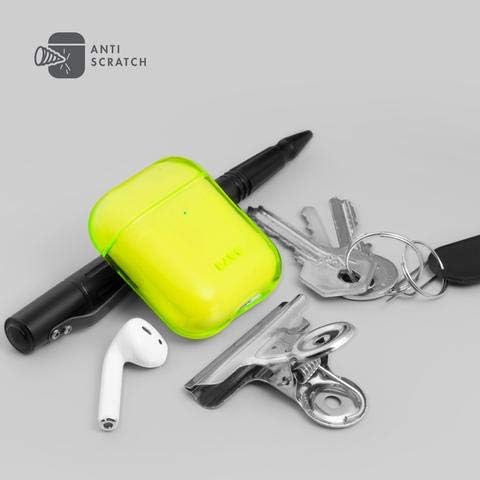 LAUT - Crystal-X for AirPods 2 and 1 Charging Case | Crystal Clear Design |Anti-Scratch | Front LED Visible (Crystal Black)...