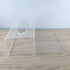 Facial Tissue Box Cover Holder- Rectangle Organizer for Bathroom Vanity, Countertops, Tables, Clear Acrylic...