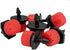 50PCS Adjustable Irrigation Drippers Sprinklers 1/4 Inch Emitters Drip Watering System for Vegetable Gardens, Flower beds, Lawn, Herbs Gardens...