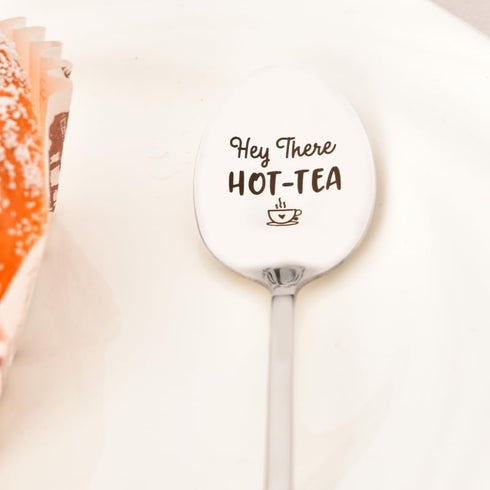 Tea Spoon Gift for Tea Lovers Best Friend Christmas Birthday Gifts for Daughter Son Couples Valentines Day Gift for Him Her Friend Engraved Spoons...