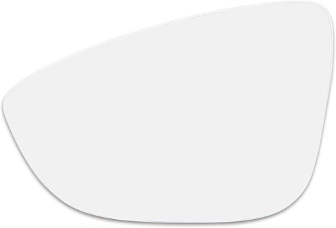X AUTOHAUX Left Driver Side LH Mirror Glass W/Adhesive W/Adhesive for Volkswagen CC 2009-2017 for Volkswagen Eos 2009-2016 for Volkswagen Passat 2...