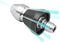 Pressure Washer Sewer Jetter Nozzle with Stainless Steel, Durable Design Sewer Jet Nozzle,Pressure Drain Jetter Hose Nozzle,3/8'' Quickly Connecto...