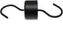 Hummingbird Feeder Accessories Have 1x Hook, 1x Brush and 1x Hook Chain, Black...