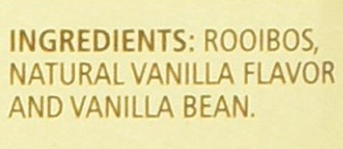 Celestial Seasonings Madagascar Vanilla Rooibos African Red Herbal Tea, 20 ct...