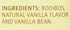 Celestial Seasonings Madagascar Vanilla Rooibos African Red Herbal Tea, 20 ct...