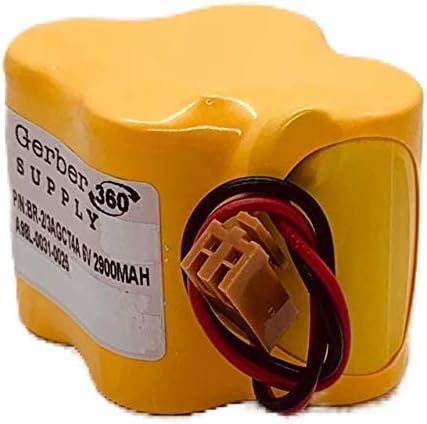 BR-2/3AGCT4A (A98L-0031-0025) 6V 2900mAH Backup Battery for Fanuc Control...