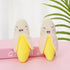 Yellow Pet Plush Toys Puppy Interactive Training Chewing Squeaky Dog Toy for Dogs Cats Puppies,Banana,15 * 6cm?Toys?Dog Squeak Toys...