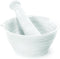 Portmeirion Sophie Conran White Mortar and Pestle Set | 5 inch Herb Grinder and Crusher for Pills and Spices | Made from Fine Porcelain | Dishwash...