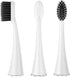 Replacement Toothbrush Heads for Burst Electric Toothbrush Adults with Dust Cover Caps, Soft Charcoal Bristles for Deep Cleaning, Plaque Removal a...