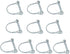 10pc Shear PINS 1501227MA for Murray Craftsman SNOWBLOWER Shear Pin 1/4" 760875MA 88291000MA NO Tools...