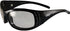 Global Vision Marilyn Motorcycle Sunglasses Bling Rhinestone Black Frames Clear to Smoke Lens...