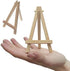 10pcs Wooden Artist Easel Triangle Cards Stand Display Wedding 6 inch Artist Tripod Tabletop Holder Stand - Painting Party, Kids Crafts, Oil Acryl...